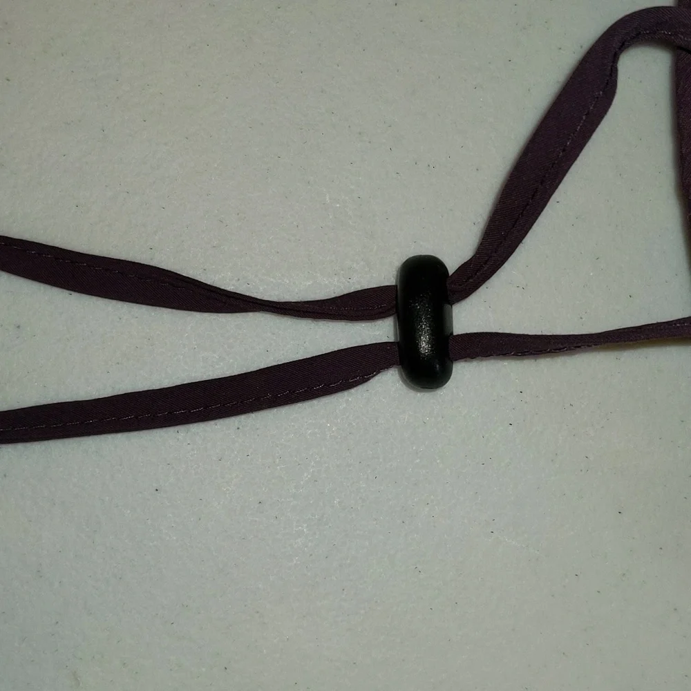 Eddie Bauer Size L/XL 100% Nylon Vented Purple Hiking Sun Hat w/Chin Drawstring - Picture 4 of 5